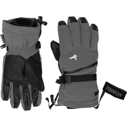 Kombi Sanctum Gore-Tex® PrimaLoft® Ski Gloves - Waterproof, Insulated in Gunmetal