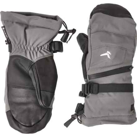 Kombi Sanctum PrimaLoft® Ski Mittens - Waterproof, Insulated (For Men) in Gunmetal