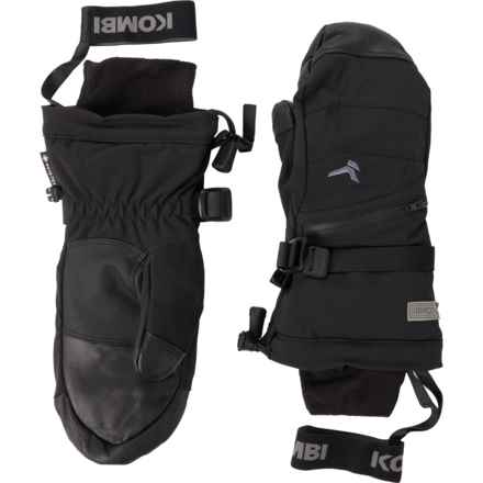 Kombi Sanctum PrimaLoft® Ski Mittens - Waterproof, Insulated in Black