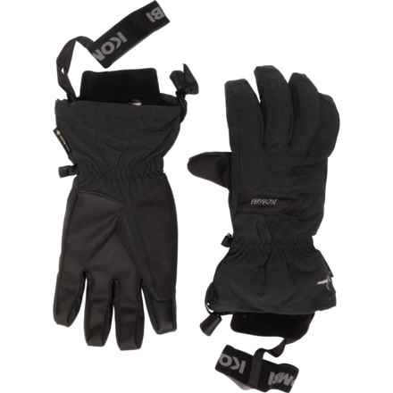 Kombi Session Gore-Tex® Ski Gloves - Waterproof, Insulated in Black