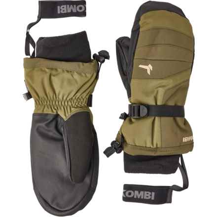 Kombi Storm Cuff Mittens - Waterproof, Insulated in Army