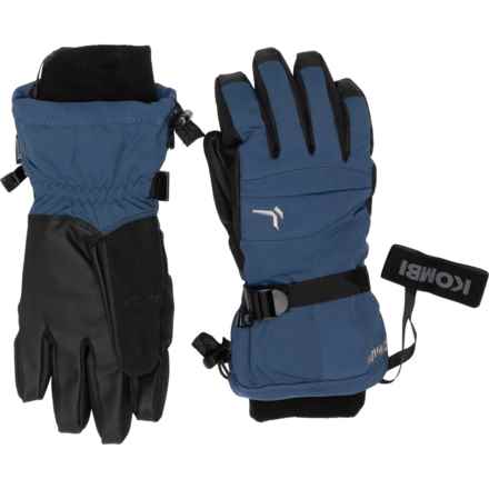 Kombi Storm Cuff Ski Gloves - Waterproof, Insulated in Dark Blue