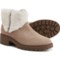 Koolaburra Berea Fuzz Ankle Boots - Leather (For Women) in Amphora