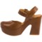 154UJ_5 Kork-Ease Lanei Platform Shoes - Leather (For Women)