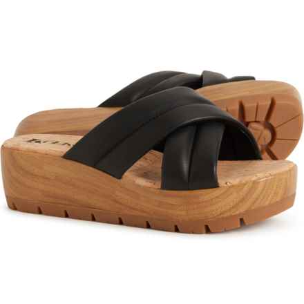 Korks Faithe Sandals (For Women) in Black