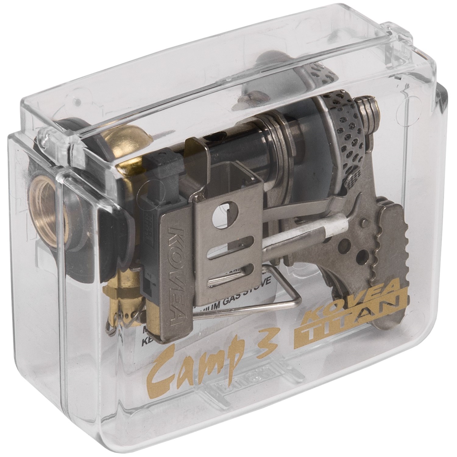 Kovea Titanium Camping Stove Piezo Ignition, Isobutane Save 69