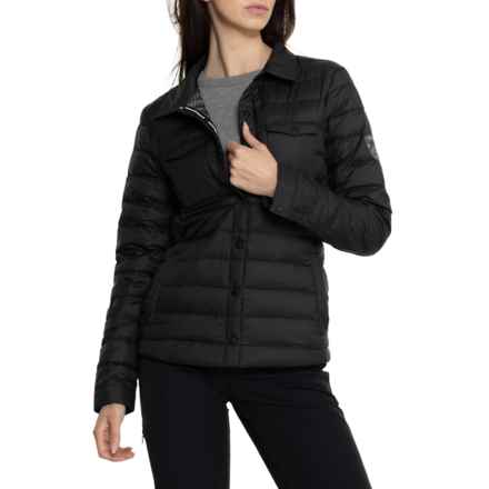 Krimson Klover Annie Down Shacket - Insulated in Black