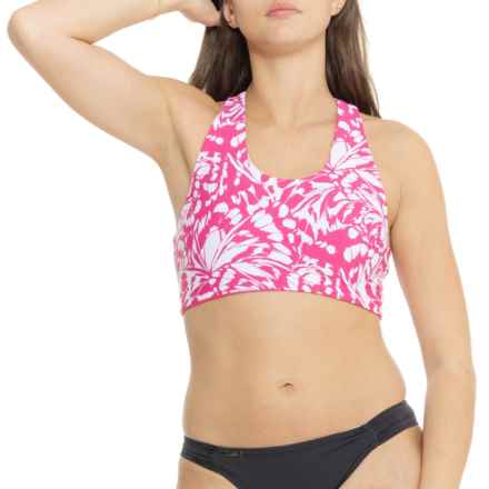 Krimson Klover Gabi Butterfly Reversible Tankini Top - UPF 50+ in Pink