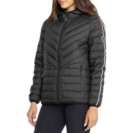 Krimson Klover Lila Down Jacket - Insulated in Black