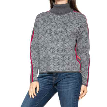 Krimson Klover Marisol Cowl Neck Sweater in Charcoal