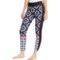 Krimson Klover Nordic Snowflake Base Layer Pants in Black