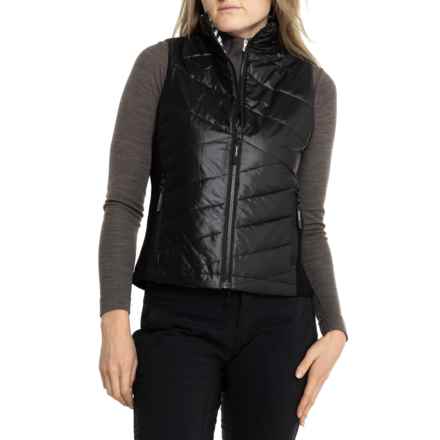 Krimson Klover Sela Reversible Vest - Insulated in Black/Zebra