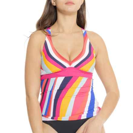 Krimson Klover Tilly Tankini Top - UPF 50+ in Pink