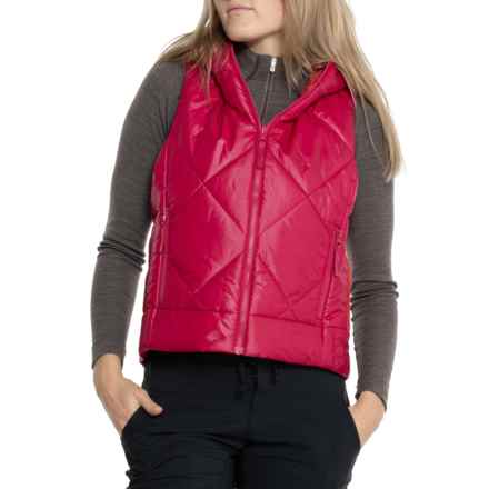 Krimson Klover Vesta Hooded Reversible Vest- Insulated in Jazzy