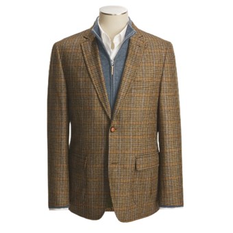 Kroon Browne Houndstooth and Check Sport Coat - Virgin Wool (For Men)