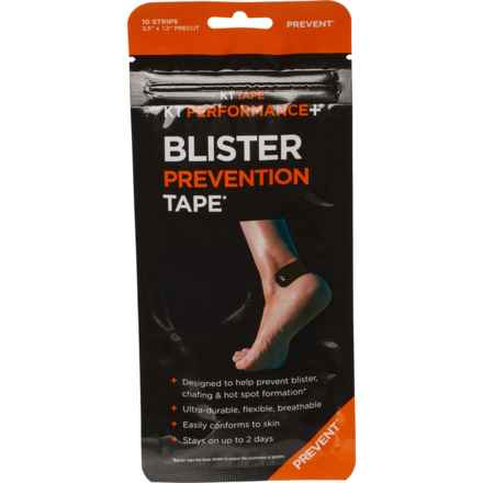 KT Tape Blister Prevention Tape Precut Strips - 10-Pack in Black