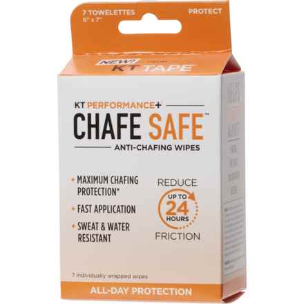 KT Tape Chafe Safe Anti-Chafing Wipes - 7-Pack in Multi