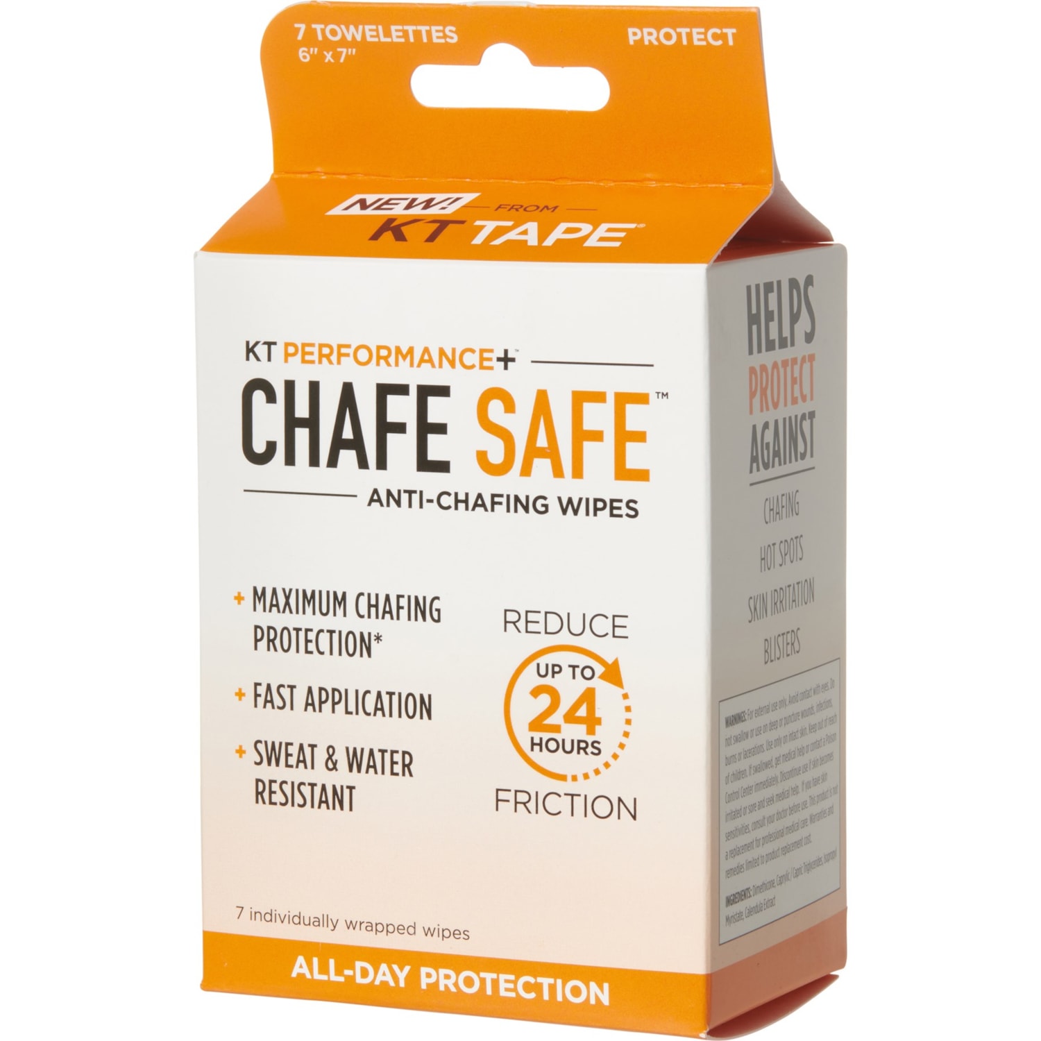 KT Tape Chafe Safe Anti-Chafing Wipes - 7-Pack - Save 20%