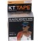 KT Tape Original Cotton Kinesiology Therapeutic Pre-Cut Strips - 12-Pack in Beige