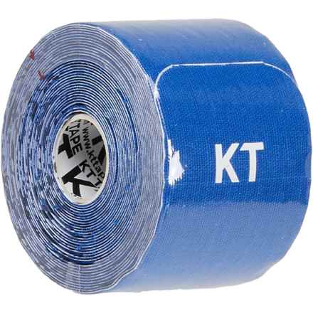 KT Tape Original Cotton Kinesiology Therapeutic Precut Strips - 20-Pack in Blue