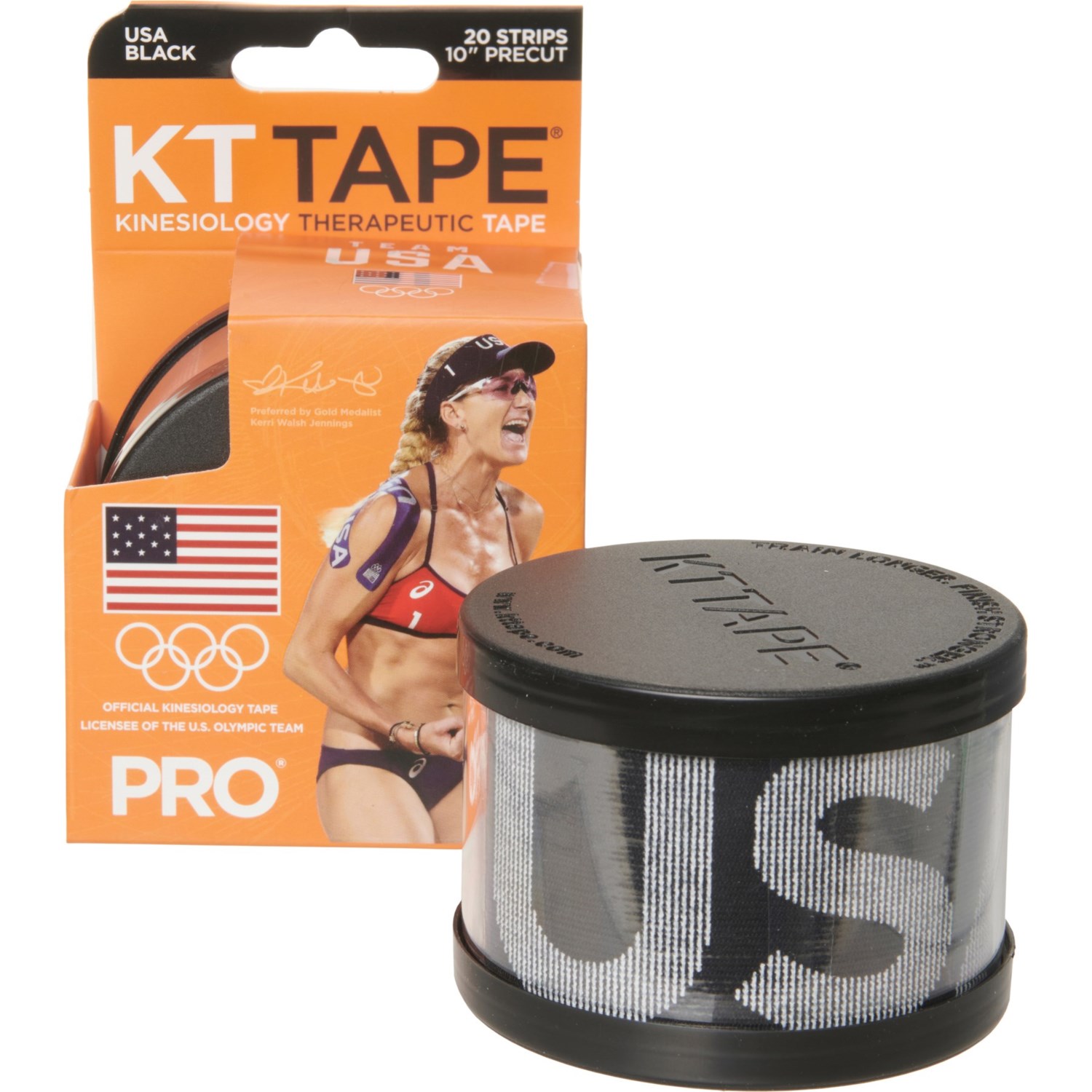 KT Tape Pro Kinesiology Therapeutic PreCut Strips 20Pack Save 50