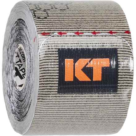 KT Tape Pro Oxygen Kinesiology Therapeutic Precut Strips - 20-Pack in Titanium