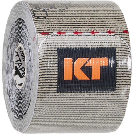 KT Tape Pro Oxygen Kinesiology Therapeutic Precut Strips - 20-Pack in Titanium