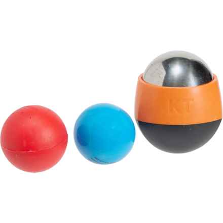 KT Tape Recovery Ice-Heat Massage Ball in Silver