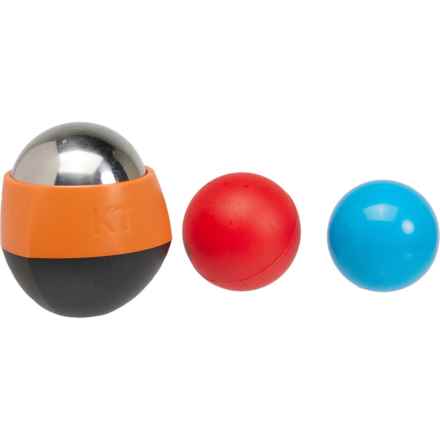 KT Tape Recovery Ice-Heat Massage Ball in Silver