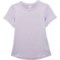 Kyodan Big Girls Curved Hem Moss Jersey T-Shirt - Short Sleeve in Purist