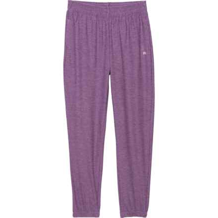 Kyodan Big Girls Moss Jersey Joggers in Jam Heather