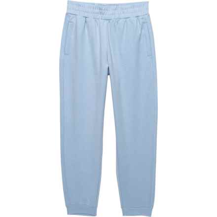 Kyodan Big Girls Velvet Moss Jersey Joggers in Ashley Blue