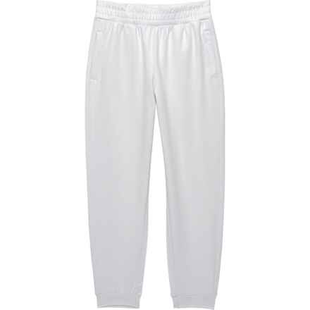 Kyodan Big Girls Velvet Moss Jersey Joggers in Light Grey