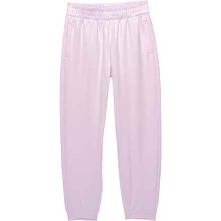 Kyodan Big Girls Velvet Moss Jersey Joggers in Orchid Tint