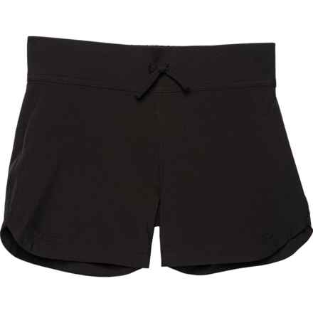Kyodan Big Girls Woven Pull-On Shorts in Black