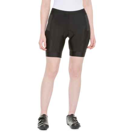 Kyodan Drawstring Pocket Padded Bike Shorts - 7.5” in Black