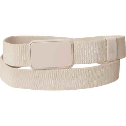 Kyodan Elastic Stripe Belt with Magnetic Buckle in Tan - Closeouts