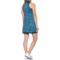 86GCY_2 Kyodan Golf Golf Dress with Shorts - UPF 50+, Zip Neck, Sleeveless (For Women)