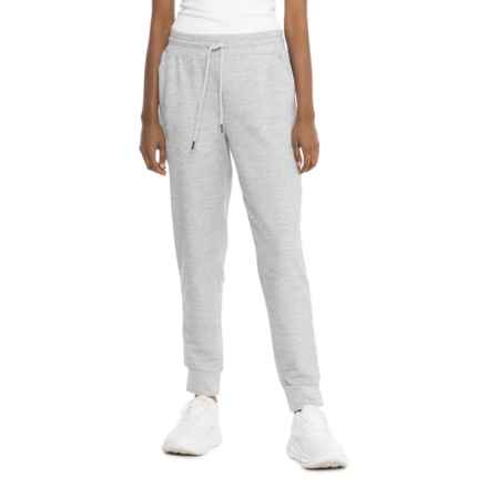 Kyodan High-Waist Warm Hand Joggers in Ivory/Grey Mix