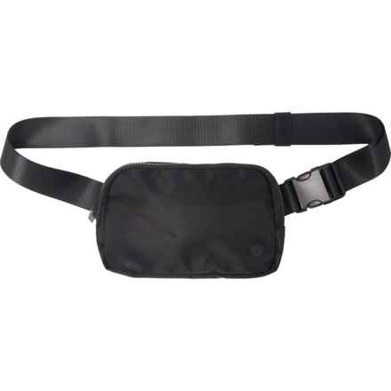 Kyodan Nylon Waist Pack with Plastic Buckle (For Women) in Black