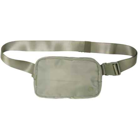 Kyodan Nylon Waist Pack with Plastic Buckle (For Women) in Sage