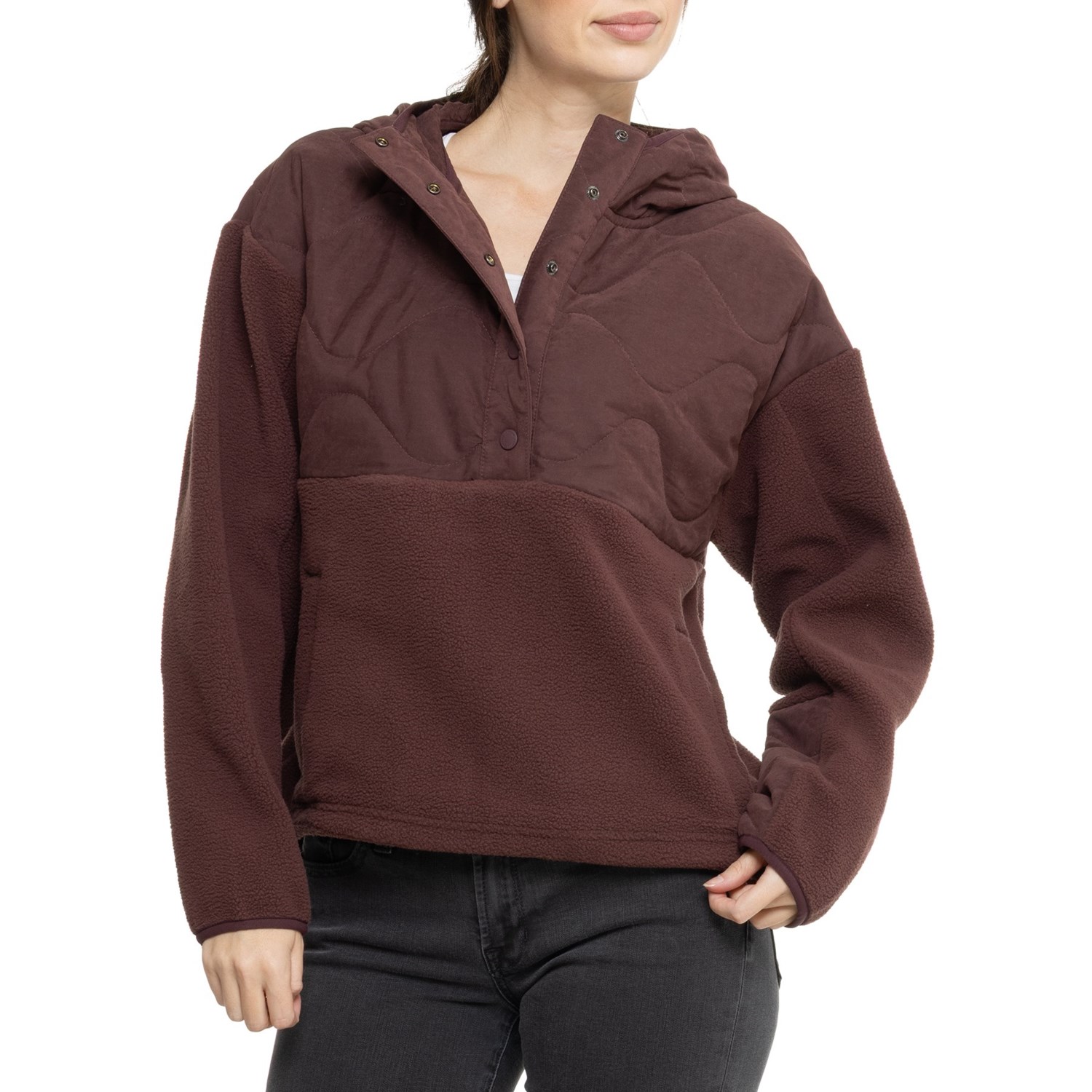 Kyodan Outdoor Sherpa Fleece Hooded Jacket - Save 50%