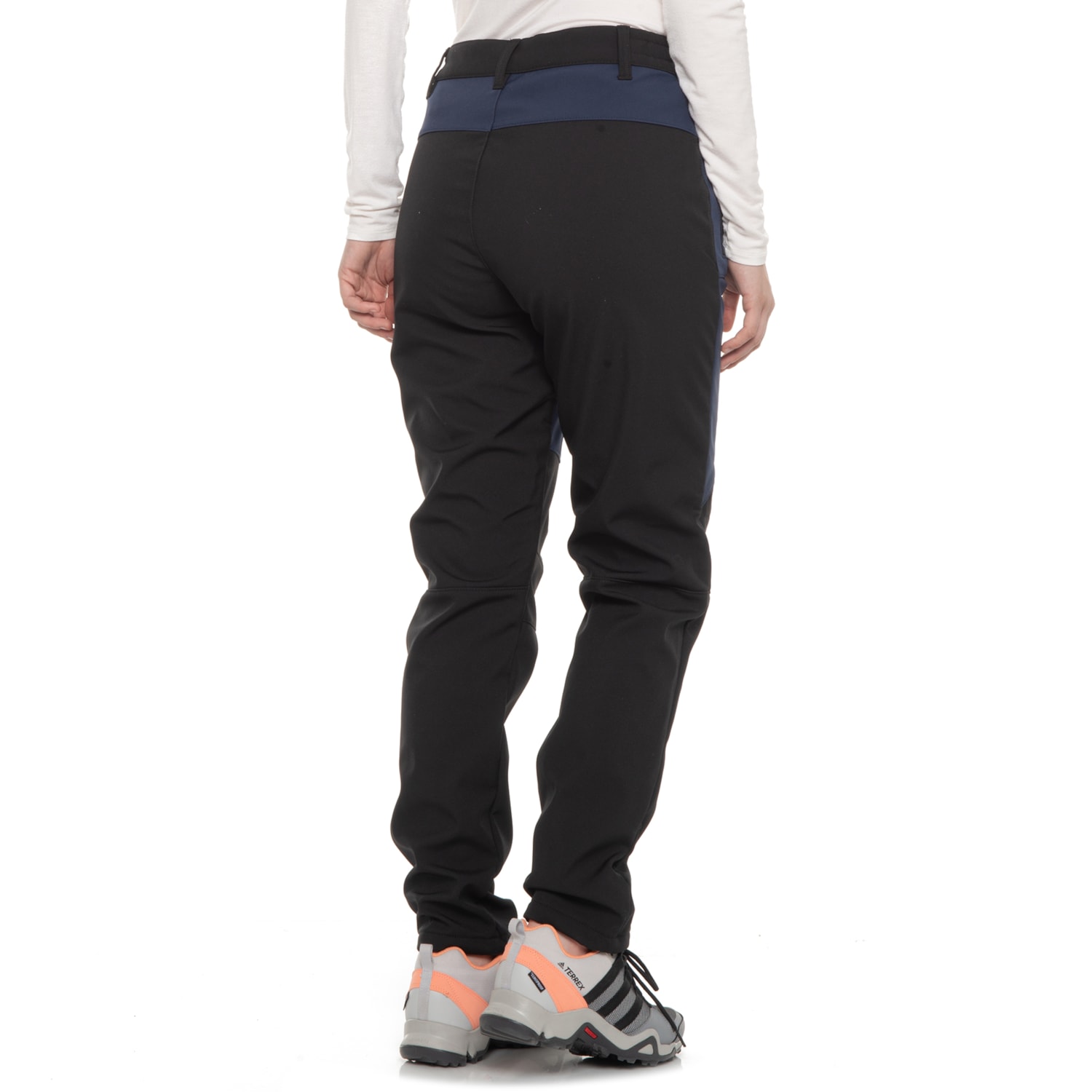 Kyodan Polar Fleece-Lined Soft Shell Pants for Women | Black/Navy