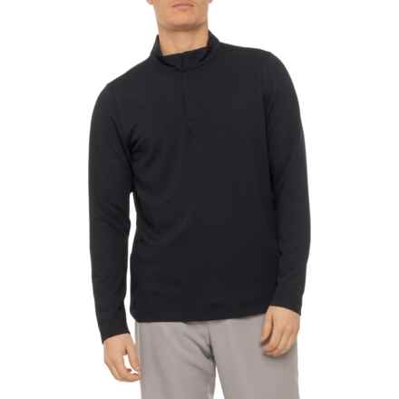 Kyodan Ronaldo Zip Neck Shirt - Long Sleeve in Black