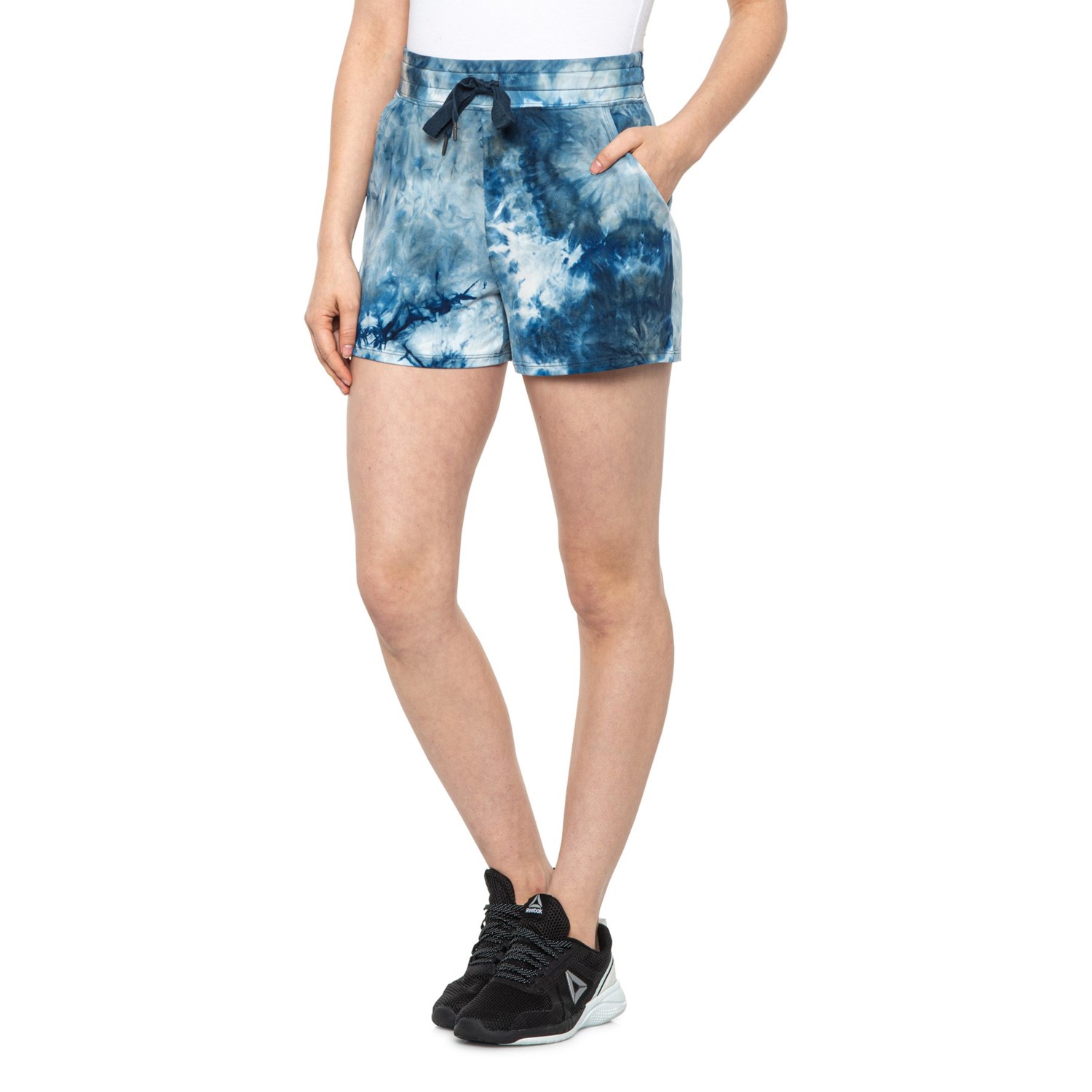 blue lounge shorts