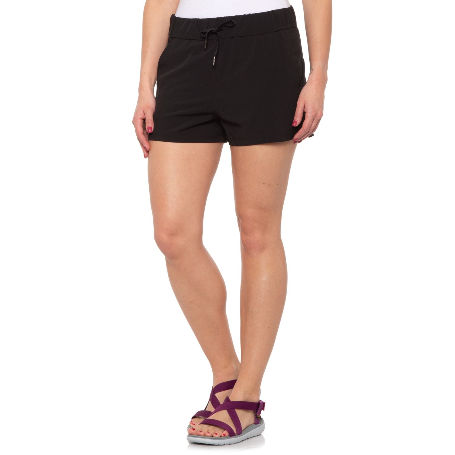 Kyodan Woven Drawstring Shorts (For Women) Save 57