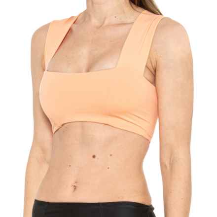L SPACE Parker Bikini Top in Tangy