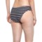 95XHM_2 La Blanca Capri Stripe Bikini Bottoms - Reversible