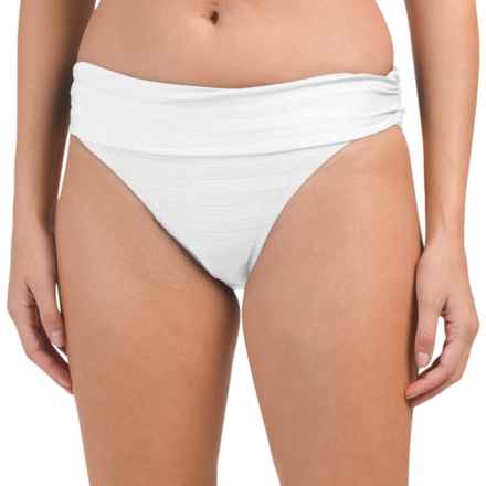 La Blanca Linea Costa Bikini Bottoms in White
