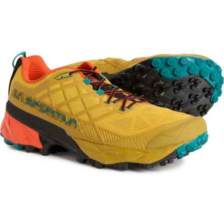 La Sportiva Akyra II Hiking Shoes (For Men) in Bamboo/Everglade